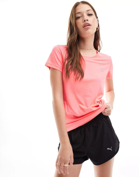 Puma performance t-shirt in neon pink