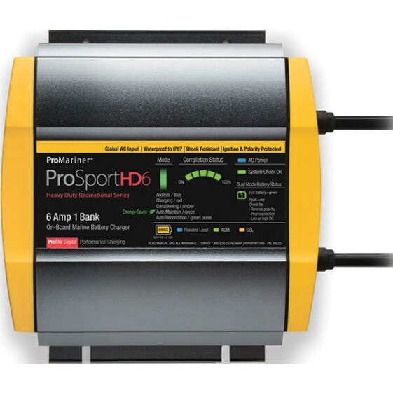Зарядное устройство для стандартных аккумуляторов ProMariner Prosporthd Series 44023
