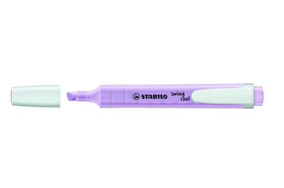 STABILO 275/155-8 - 1 pc(s) - Lilac - Chisel tip - Lilac,White - Round - 1 mm