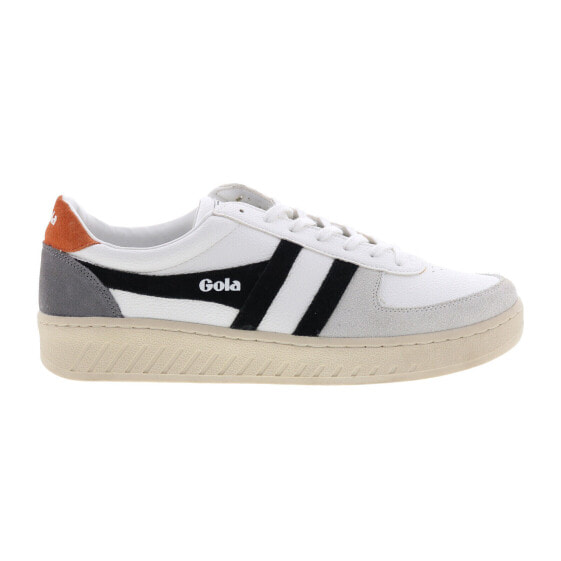 Gola Grandslam Trident CMA415 Mens White Synthetic Lifestyle Sneakers Shoes