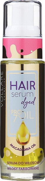 Haarserum für coloriertes Haar mit Macadamiaöl