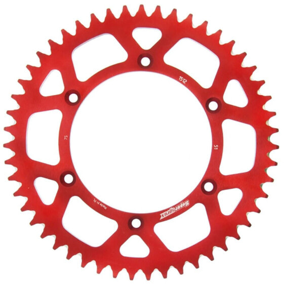 SUPERSPROX Aluminium 51D RAL1512X51RED Rear Sprocket