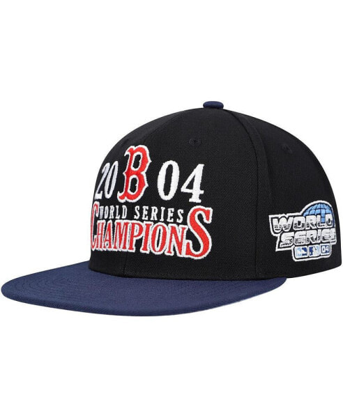 Men's Black Boston Red Sox World Series Champs Snapback Hat