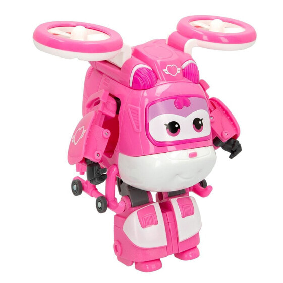 ALPHA-AULDEY Dizzy Transformable Helicopter Super Charge Super Wings Figure