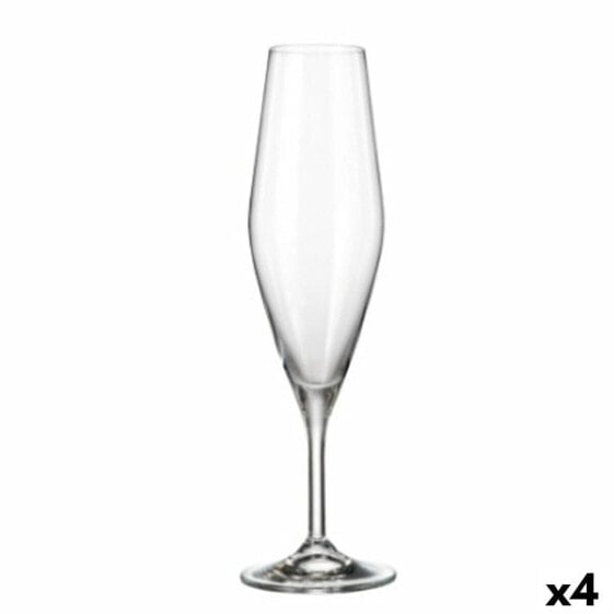 Набор стаканов Bohemia Crystal Galaxia шампанское 210 мл 6 штук 4 штуки