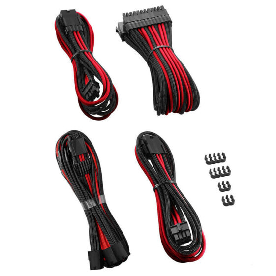 CableMod PRO ModMesh 12VHPWR Cable Extension Kit - schwarz/rot