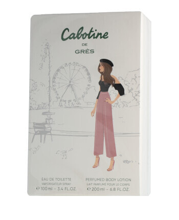 Grès Cabotine 100 ml EdT Set mit Body Lotion