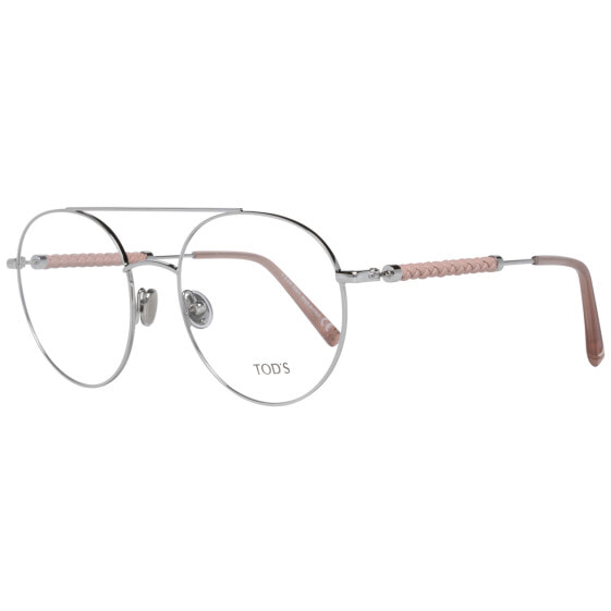 Tods Brille TO5228 018 54 Damen Silber 140mm