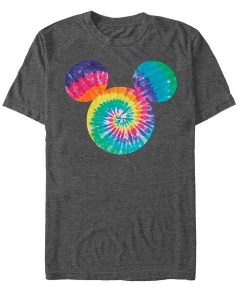 Men's Mickey Tie Dye Fill Short Sleeve T-Shirt