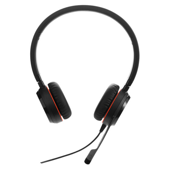 Гарнитура проводная Jabra Evolve 20SE UC Stereo черная