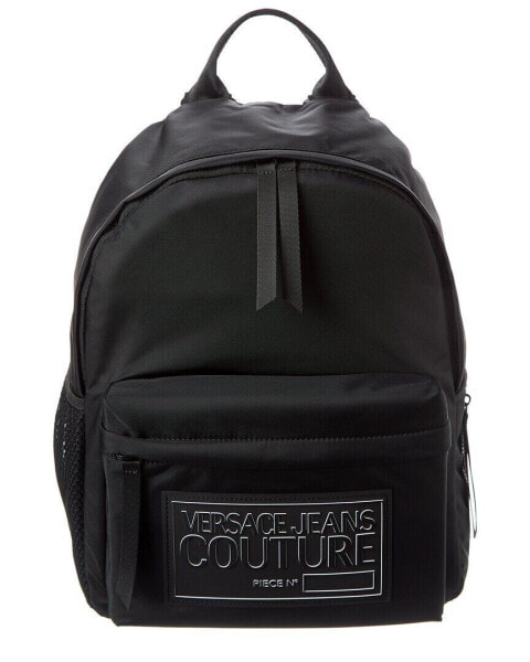 Versace Jeans Couture Range Box Logo Backpack Men's Black Os