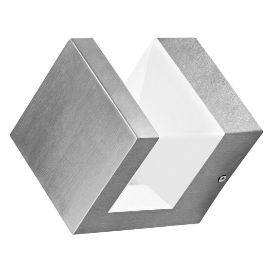 Ledvance Endura - Surfaced - Square - 3000 K - IP44 - Stainless steel