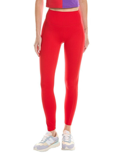 Terez Action Heart Seamed Legging Women's Red Xxs