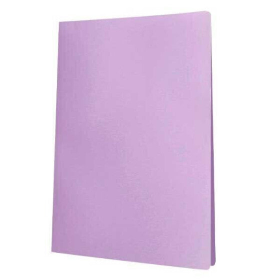 LIDERPAPEL Showcase folder 20 polypropylene covers DIN A4 opaque lavender
