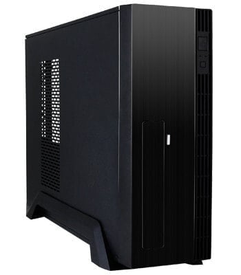 Chieftec UE-02B - Мини-башня - ПК - Черный - micro ATX - Металл - 250 Вт