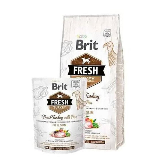 BRIT Fresh 2.5kg light fit slim turkey peas