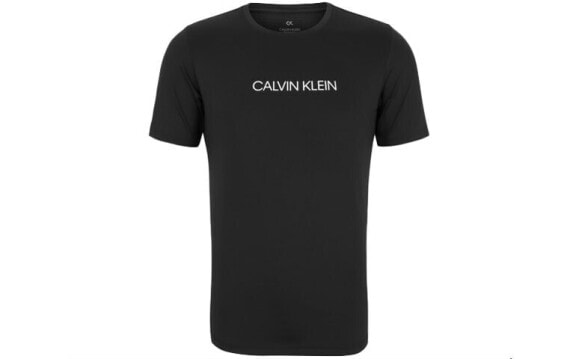 Футболка мужская CKCalvin Klein логотип 4MS1K265-007 черная