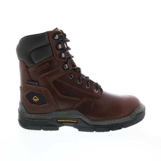 Мужские ботинки Wolverine Raider Durashocks WP Insulated 8" W210069 коричневые