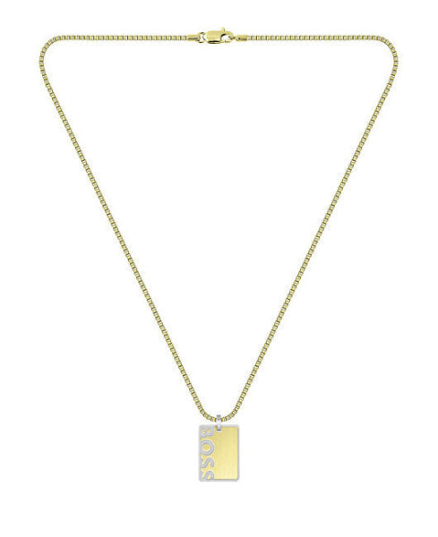 Original men´s gold-plated necklace ID 1580303