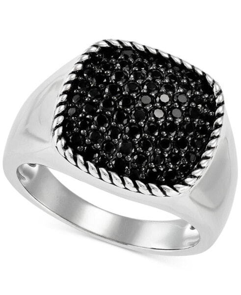 Кольцо Macy's Black Spinel Band