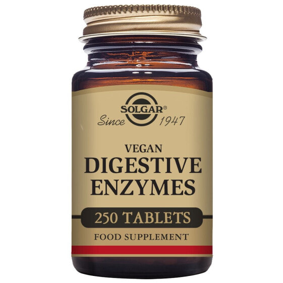 SOLGAR Vegan Digestive Enzymes 250 Units