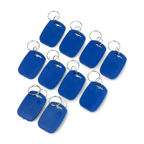 125MHz RFID/NFC Keychain Fob - 10pcs