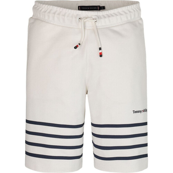 TOMMY HILFIGER Breton Stripe Sweat Shorts