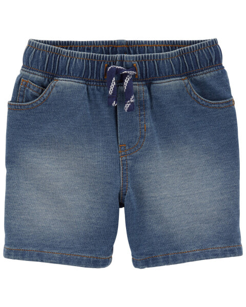 Toddler Pull-On Denim Shorts 2T