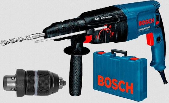 Bosch GBH 2-26 DFR Professional - SDS Plus - Black - Blue - 2.6 cm - 900 RPM - 2.7 J - 4000 bpm