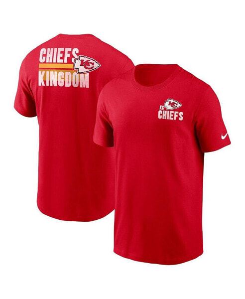 Men's Red Kansas City Chiefs Blitz Essential T-shirt