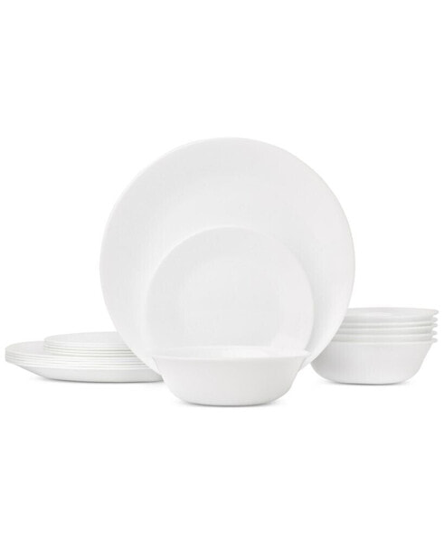 Livingware 18 Pc. Dinnerware Set, Service for 6