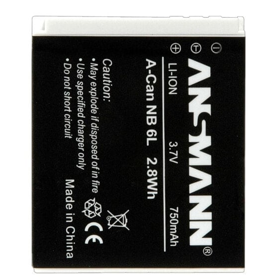 ANSMANN A-Canon NB-6L Lithium Battery