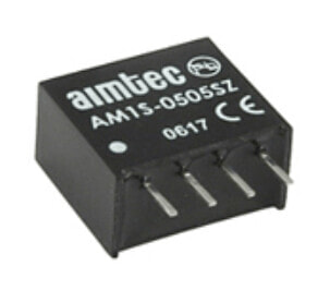 Aimtec AM1S-1209SZ - 1 W - 0.107 A - 10.8 - 13.2 V - 111.1 mA - 9 V