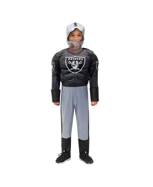 Big Boys Black Las Vegas Raiders Game Day Costume