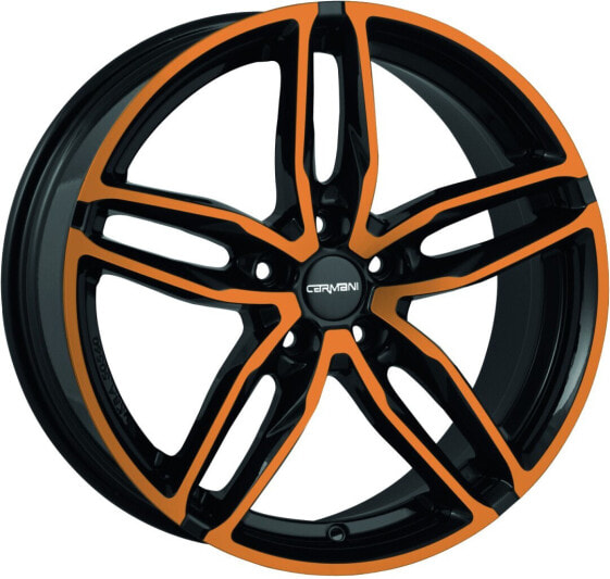Колесный диск литой Carmani 13 Twinmax orange polish 8.5x19 ET42 - LK5/114.3 ML72.6