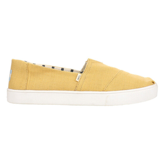 TOMS Alpargata Cupsole Slip On Mens Gold Casual Shoes 10015265T