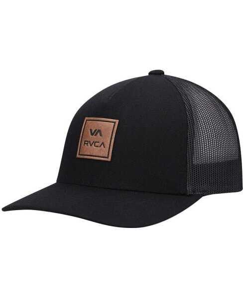 Big Boys Black ATW Curved Snapback Trucker Hat