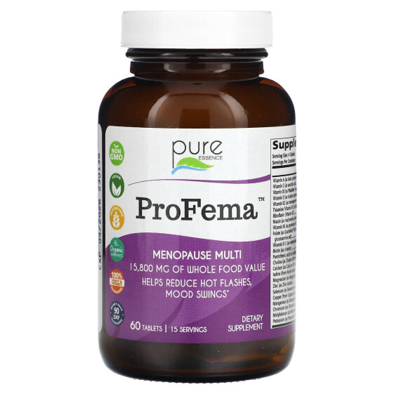 Препарат для регуляции гормонального фона Pure Essence ProFema, Menopause Multa, 60 таблеток