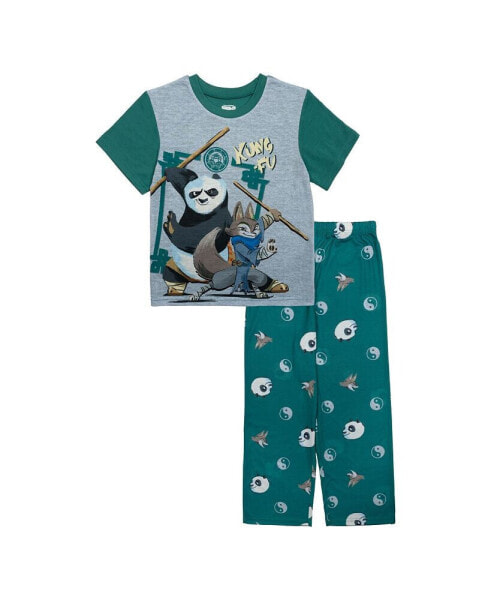 Little Boys 2 Pc Pajama Set