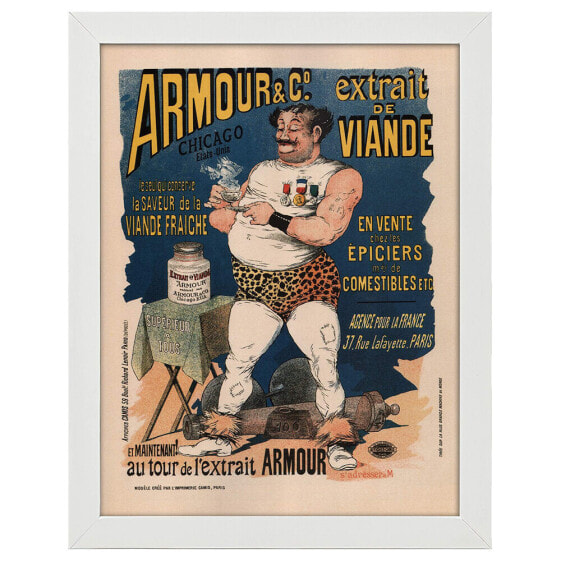 Bilderrahmen Poster Armour & Co.