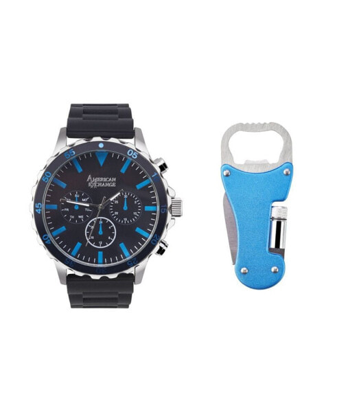 Наручные часы Adidas Unisex Three Hand Code One Small Black Silicone Strap Watch 35mm.