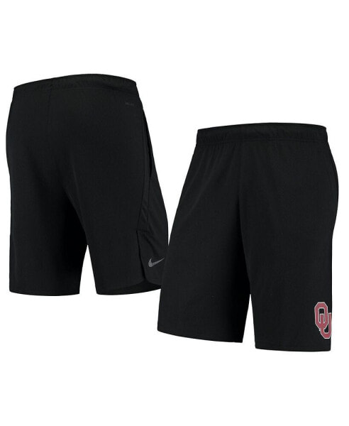 Men's Black Oklahoma Sooners Hype Performance Shorts