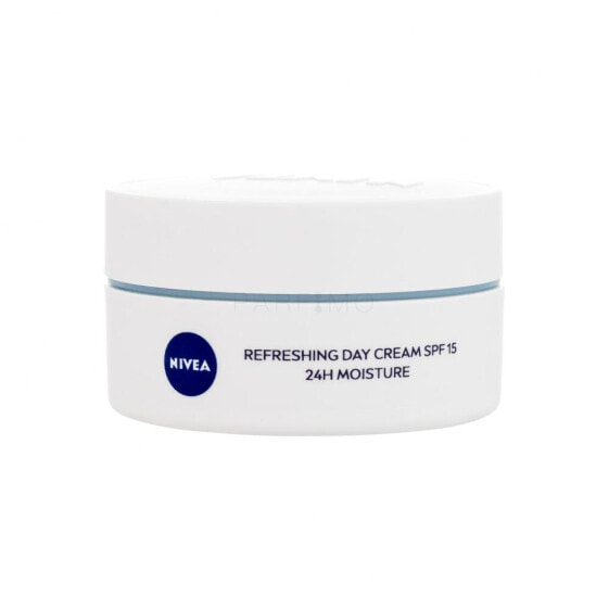 Nivea Refreshing Day Cream SPF15 50 ml tagescreme für Frauen