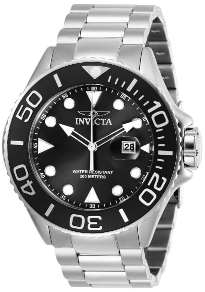 Invicta Men's Pro Diver Stainless Steel Quartz Diving Watch with Stainless-St...