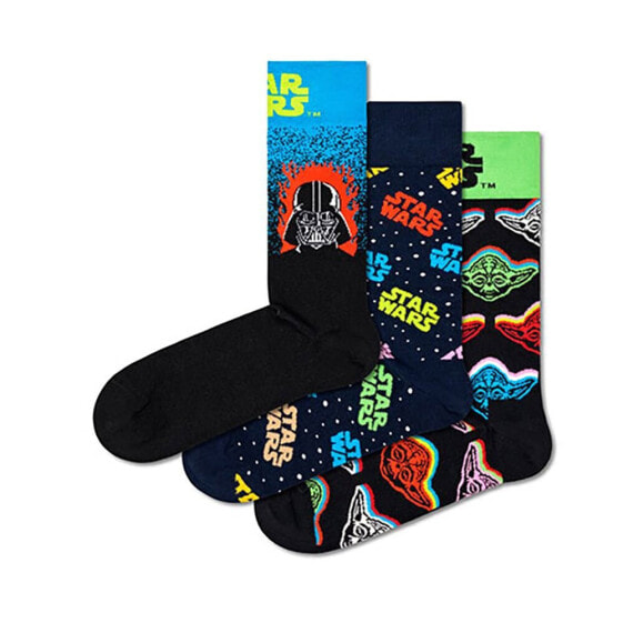 Носки полумалые Happy Socks Star Wars™ Gift Set 3 пары