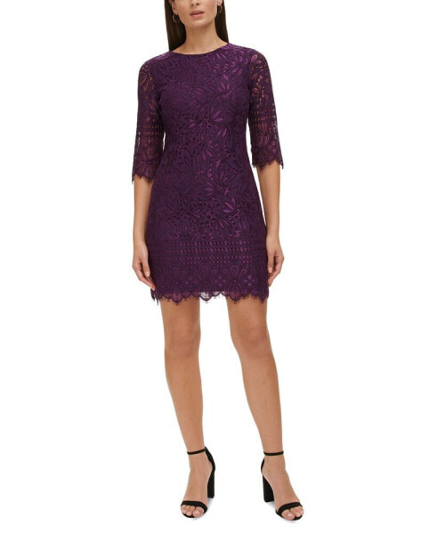 Lace Sheath Dress