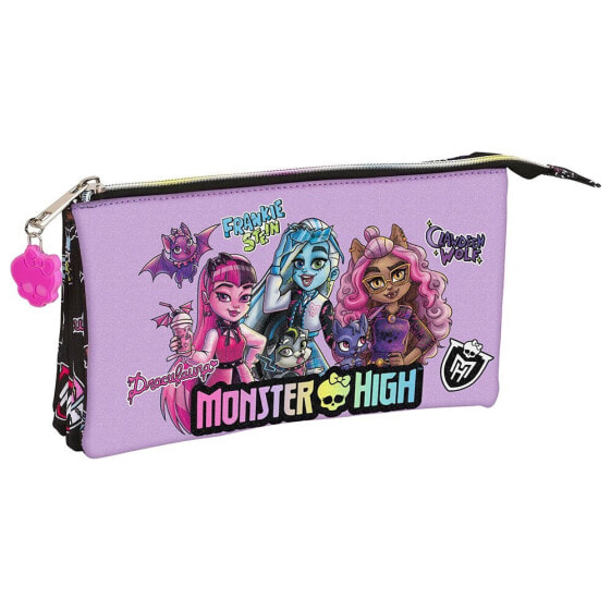 SAFTA Monster High ´´Creep´´ Triple Pencil Case