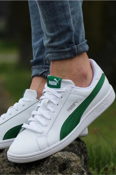 Smash Erkek Beyaz-yeşil Sneaker Ayakkabı