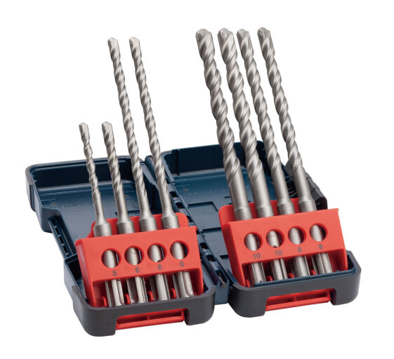 Bosch Hammerbohrer-Set 8-teilig SDS plus-3 in Tough-Box