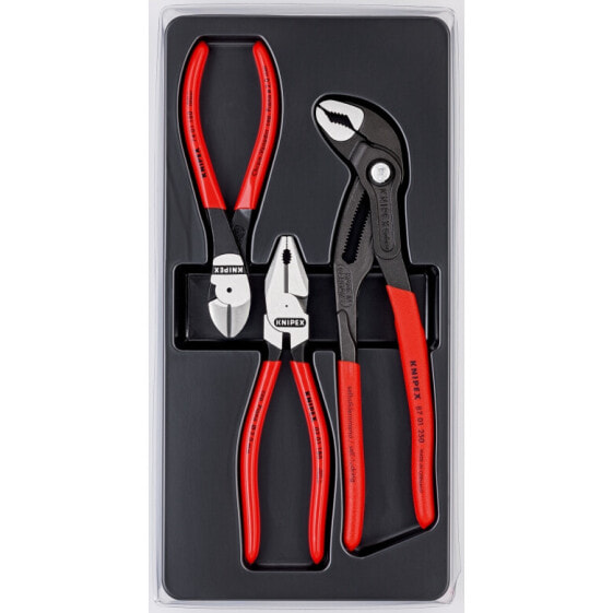 KNIPEX 00 20 10 - Pliers set - 3 mm - Plastic - Red - 170 mm - 4 cm